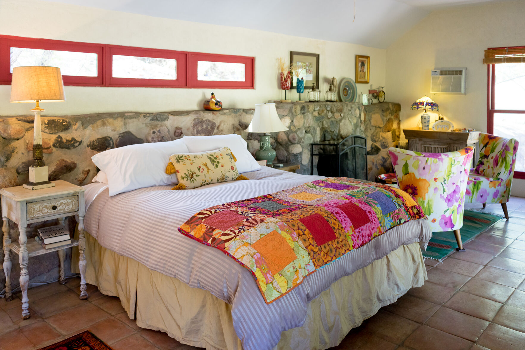 Aravaipa Farms _Orchard Casita bed and living area.jpg